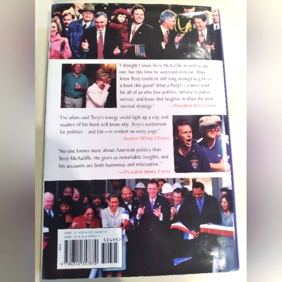 What A Party! by Terry McAuliffe 📙 - Picture 2 of 3